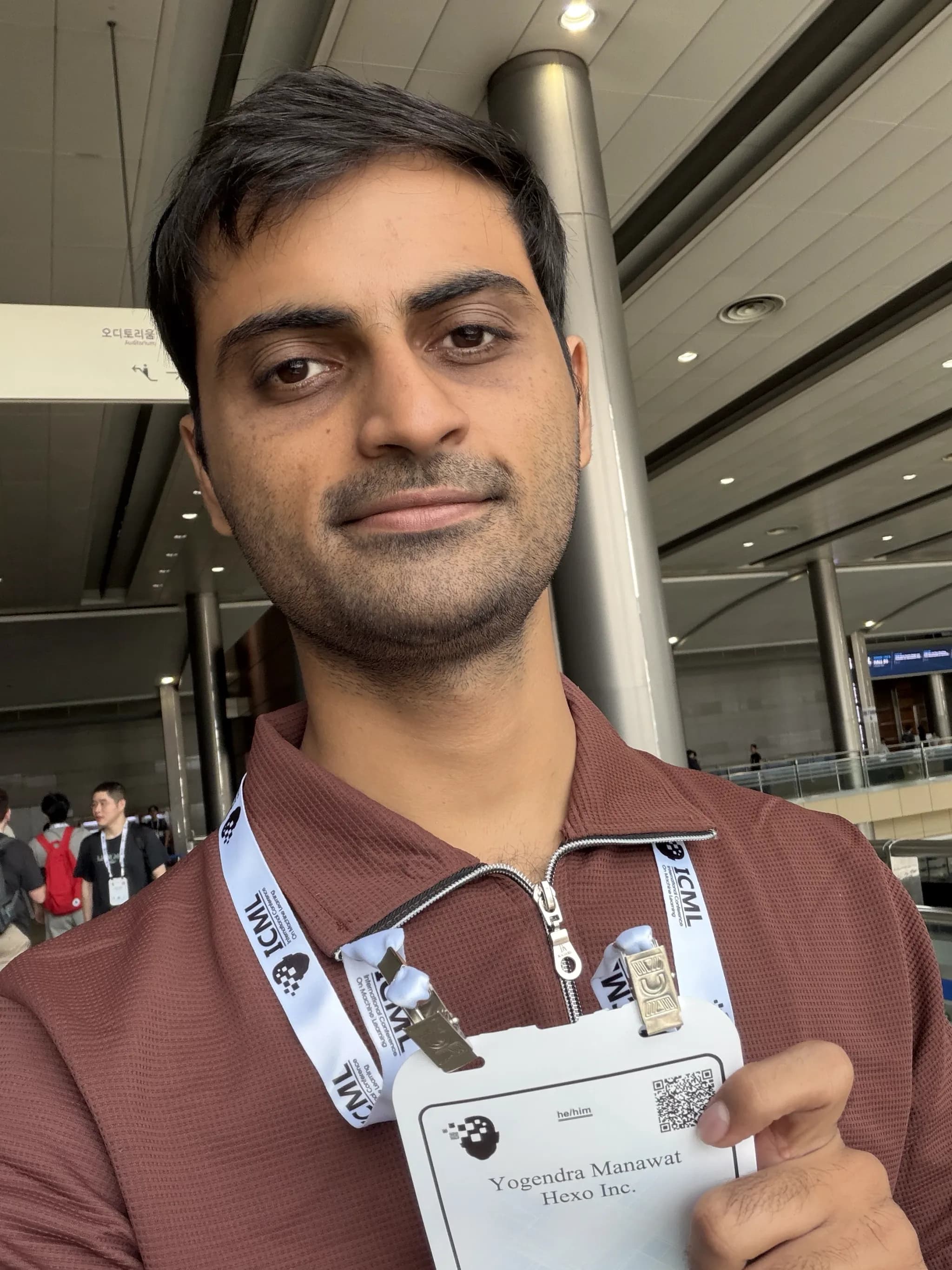 Yogendra Manawat at ICML 2026