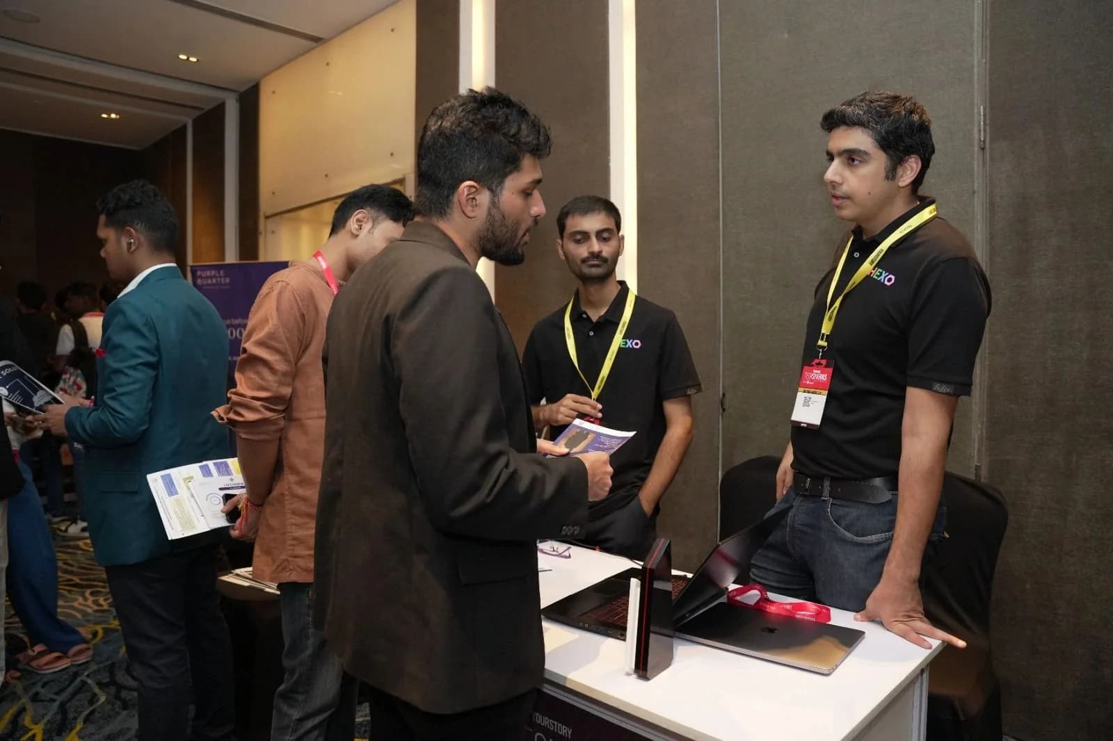 Attendees at a YourStory Tech30 event